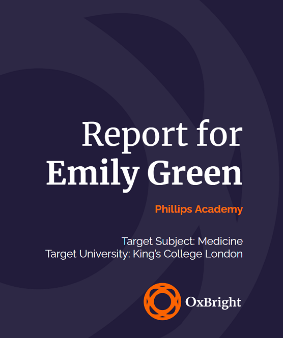 OxBright University Report cover