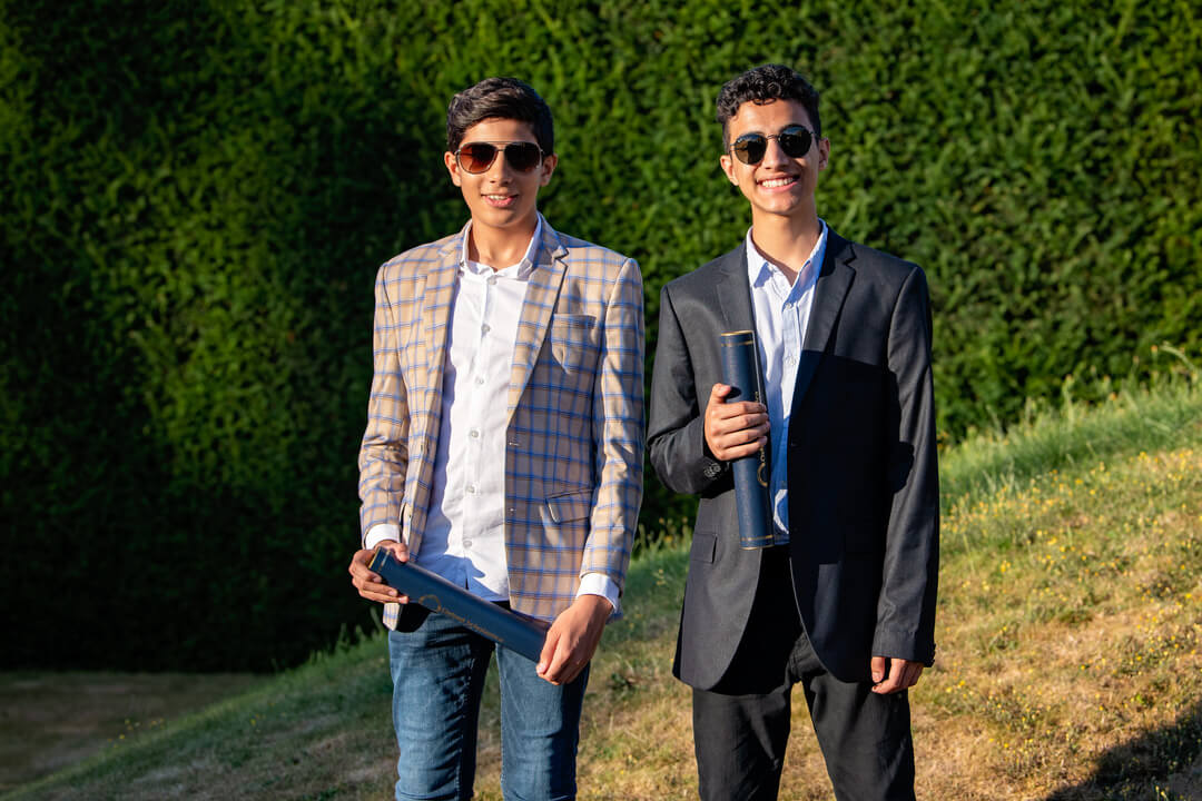 royal geographical society essay competition Two OxBright students celebrating their success.
