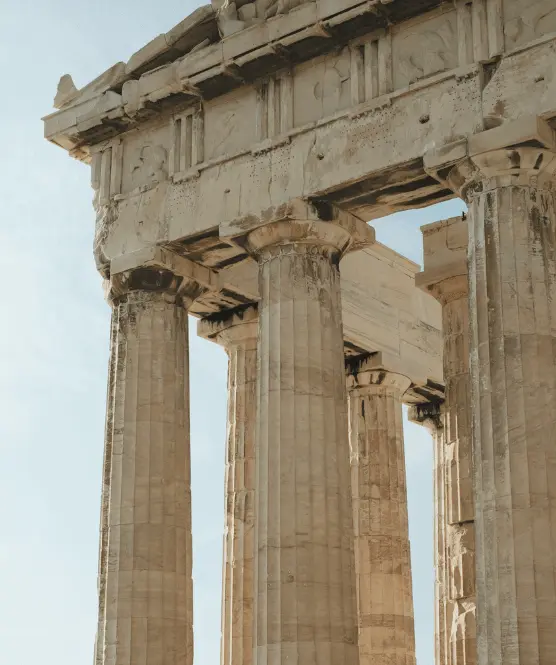 greek style temple building