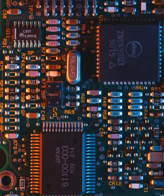 photo of a circuit board 