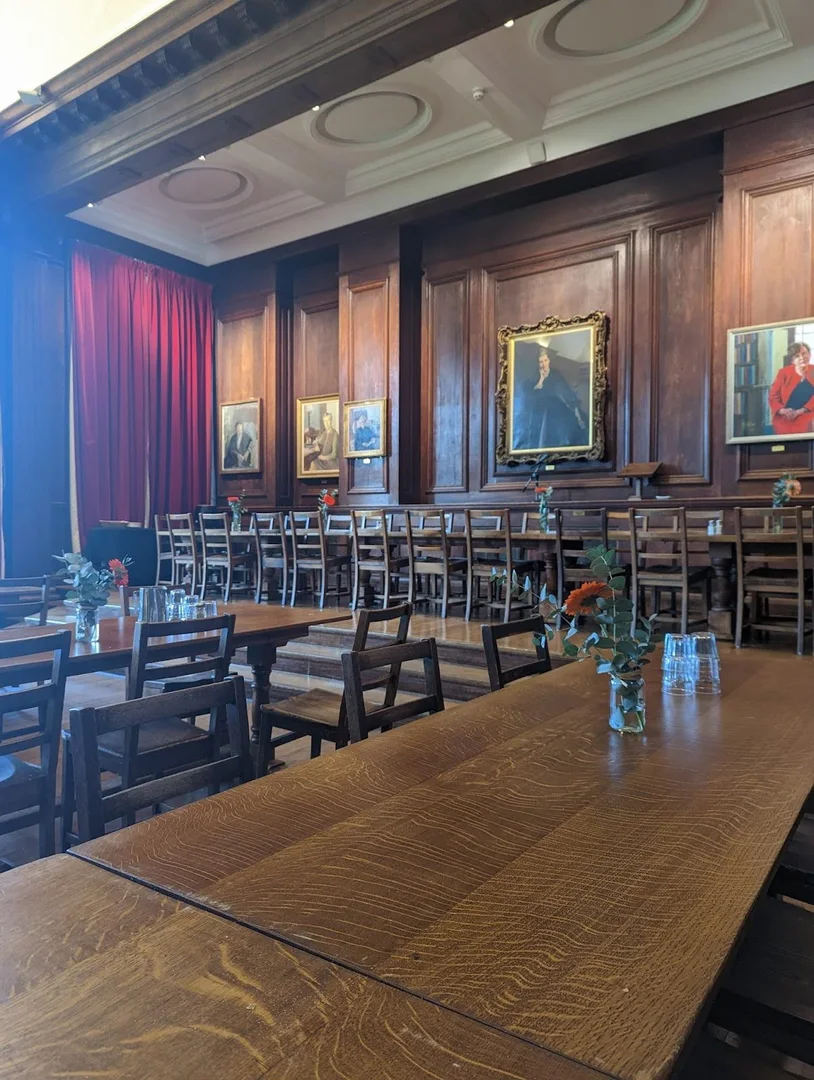 Somerville College dining hall, University of Oxford